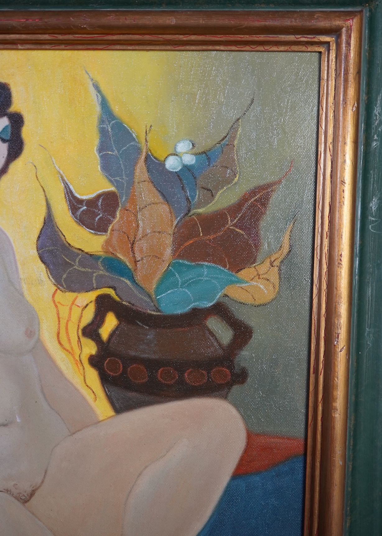 Itzchak (Isaac) Tarkay, Israeli 1935-2012, Nude study
